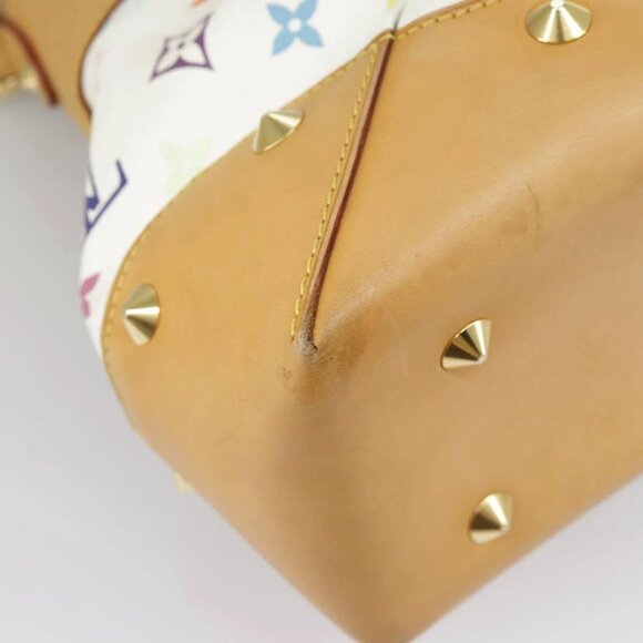 LOUIS VUITTON Monogram Multicolor Judy GM Shoulder Bag White M40253 Auth 98245AV - Picture 4 of 16